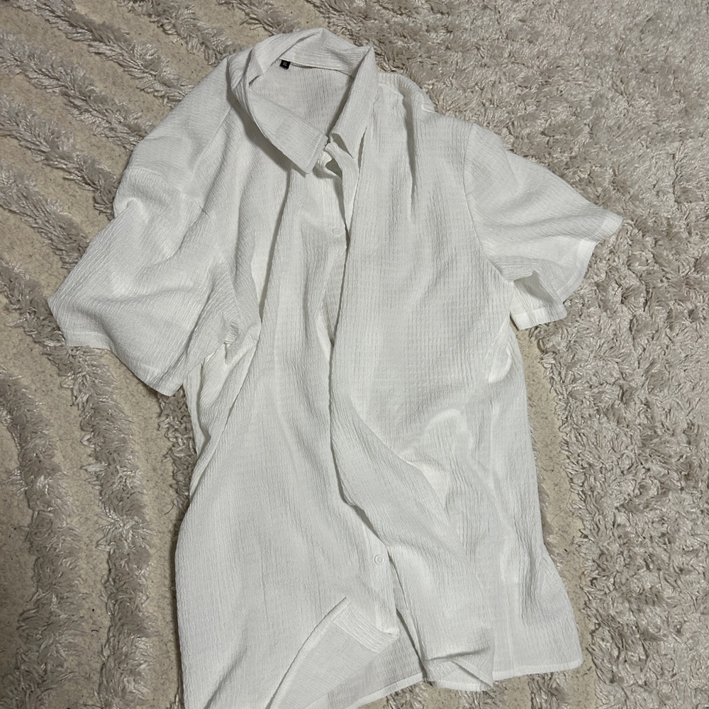 Men's Classic White Shirt